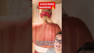 SUNSCREEN WARNING  How To Apply Sunscreen 2024 shorts [upl. by Fredenburg704]