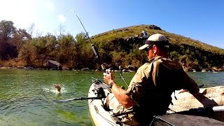 Kayak Fishing Surviving the Devils River  Field Trips with Robert Field [upl. by Latonia]