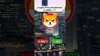 The best crypto price predictions for 2025 🚀 crypto cryptocurrency shibainucoin xrp qnt icp [upl. by Puduns551]