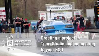 AMPEFI  DIYAutoTune  Using TunerStudio  Creating a project and connecting to your ECU [upl. by Keely]