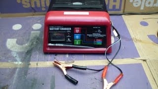 Harbor Freight 10250 Amp Battery Charger Review  FAIL [upl. by Morel398]