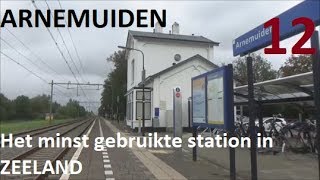 ARNEMUIDEN  Het minst gebruikte station in Zeeland  JULIEN [upl. by Ymma]