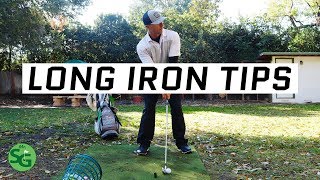 5 Tips to Hit Long Irons Pure and Straight [upl. by Alyhc200]