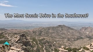 Driving Up the Mt Lemmon Highway  The Most Scenic Road in the Southwest [upl. by Ruhtracam]