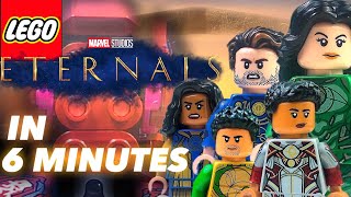 ETERNALS in 6 minutes  Lego Stopmotion Animation Parody [upl. by Neenaej829]