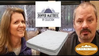 Denver Mattress  Compared To Home Mattress [upl. by Adnawal]