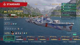 World of Warships LegendsBismarck Fun in Div [upl. by Winnah131]