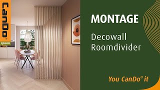 CanDo green Decowall Roomdivider  Montagevideo NL [upl. by Cale]