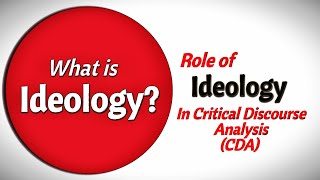 What is ideology Role of Ideology in CDA in urdu hindi [upl. by Vaden]