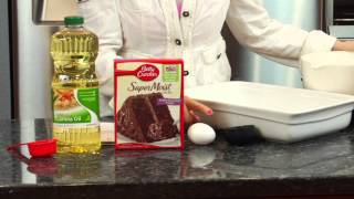 How to Make Chewy Brownies From Cake Mix  Sugar amp Spice [upl. by Ratep]