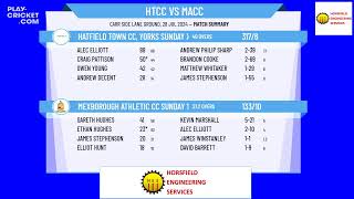 Hatfield Town CC Yorks Sunday XI v Mexborough Athletic CC Sunday 1st XI [upl. by Brad]