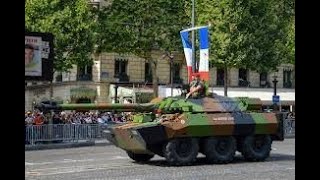 Bastille day parade 2021 the 1ère REC representing the foreign legion With footage of live firing [upl. by Llevel136]