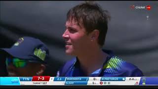 Migael Pretorius T20 Bowling [upl. by Selohcin]