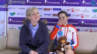 Evgenia Medvedeva SP Final Cup of Russia  stream 1 [upl. by Naujik]