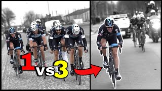 How Ian Stannard EMBARRASSED 3 QUICKSTEP Riders  Omloop Het Nieuwsblad 2015  Analysis [upl. by Attenaej]