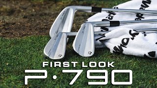 Testing The ALLNEW P·790 Irons  TaylorMade Golf [upl. by Yanel]