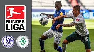 FC Schalke 04 vs SV Werder Bremen ᴴᴰ 30052020  29Spieltag  1 Bundesliga  FIFA 20 [upl. by Icaj]