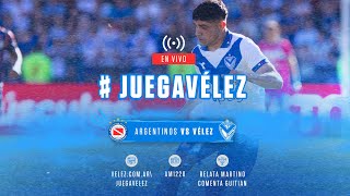 JuegaVélez  Argentinos Jrs vs Vélez Sarsfield  Copa de la Liga Profesional 2023  Fecha 13 [upl. by Yrrab31]