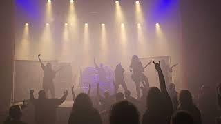 Defacing God  LIVE  Rise Of The Trinity  Swords Into Flesh Europe Tour 2023  Cacaofabriek [upl. by Aicilehp]