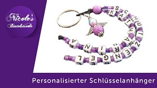 Wir basteln ein personalisierten Schlüsselanhänger [upl. by Yesnyl]