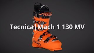 2019 Tecnica Mach 1 130 MV Mens Boot Overview by SkisDotCom [upl. by Faust543]