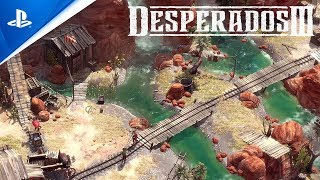 Desperados III  Launch Trailer  PS4 [upl. by Asilanna]