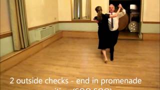 Saunter Together Sequence Dance Walkthrough [upl. by Sluiter]