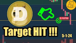 Dogecoin Price Target HIT [upl. by Lyda566]