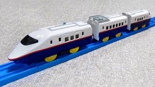 プラレール E2 新幹線 あさま （旧車両） Tomy Plarail Shinkansen [upl. by Duntson422]