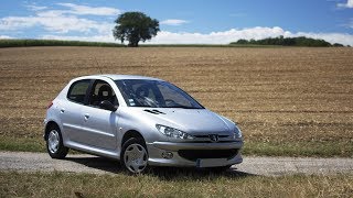 10 ans après  Essai de la Peugeot 206 14 HDi 2007 [upl. by Mayne]