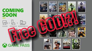 🎮🔥XBOX GAMERS GETTING CALL OF DUTY FOR FREE [upl. by Ailatan]