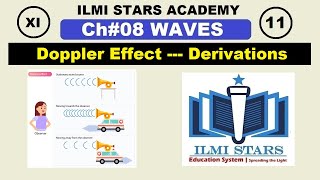 Doppler Effect Class 11 Physics Chapter 8 Waves Ilmi Stars Academy [upl. by Aliel]