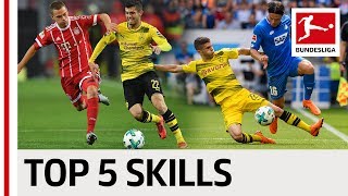 Christian Pulisic  Top 5 Skills [upl. by Ahsenyl]