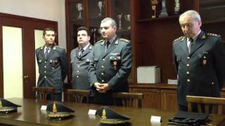 Il Comandante provinciale della GdF col Alfonso Amaturo saluta la Stampa viterbese [upl. by Aiello]