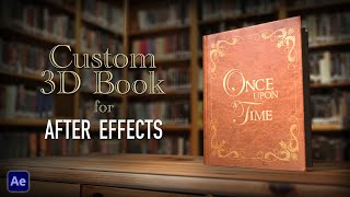 3D Book amp Fairy Tale Storybook Animation  After Effects [upl. by Ayomat316]