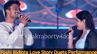 Rishi Bidipta की Amazing Duets Performance ने मंच पर मचाया धमाल Full Masti Performance Ridipta [upl. by Eldrida229]