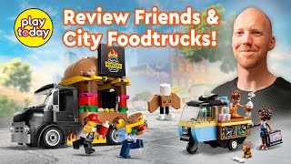 Review LEGO City 60404 Hamburgertruck amp Friends 42606 Bakkersfoodtruck  NIEUW 2024 [upl. by Beauvais]