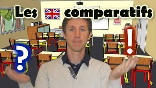 Les comparatifs en anglais [upl. by Edak]