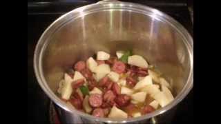 Smothered Smoked Sausages and Potatoes [upl. by Akema]