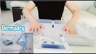 Dermadry Iontophoresis Machine  How to Treat Sweaty Hands  Hyperhidrosis at Home Day 01 [upl. by Raeann]