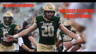 NFL Draft Deep Sleepers  Gerrit Prince TE UAB [upl. by Ronoel]