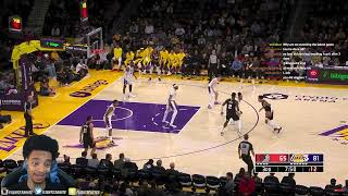 FlightReacts To TRAIL BLAZERS at LAKERS  FULL GAME HIGHLIGHTS  January 21 2024 [upl. by Jahdol]