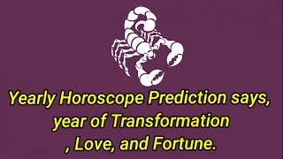 Scorpio Yearly Horoscope 2024 predicts a year of transformation [upl. by Medina]