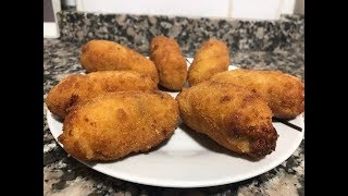 croquetas de chorizo [upl. by Llenreb]