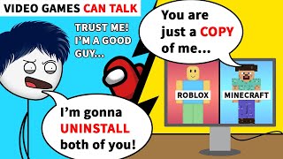 When a Gamer can Talk with Video Games [upl. by Ecnerrat36]