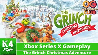 The Grinch Christmas Adventures  Gameplay on Xbox Series X [upl. by Grinnell]