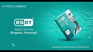 ESET NOD32 ANTIVIRUS Free Trial License activation key for 30 days  October 20 2023 [upl. by Duile247]