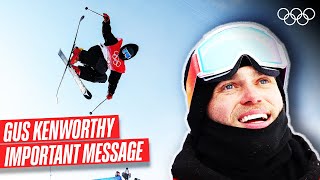 Gus Kenworthy with an important message 🏳️‍🌈⛷ [upl. by Ahcire512]