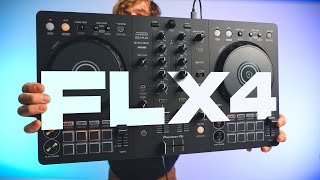 Pioneer DJ DDJFLX4 Review  The BEST BEGINNER DJ Controller [upl. by Ainerol]