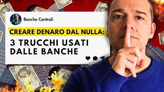 Come le BANCHE Investono SENZA usare SOLDI SEGRETI Bancari SVELATI [upl. by Atirhs292]